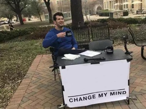Change My Mind meme about Yellowbird Foods