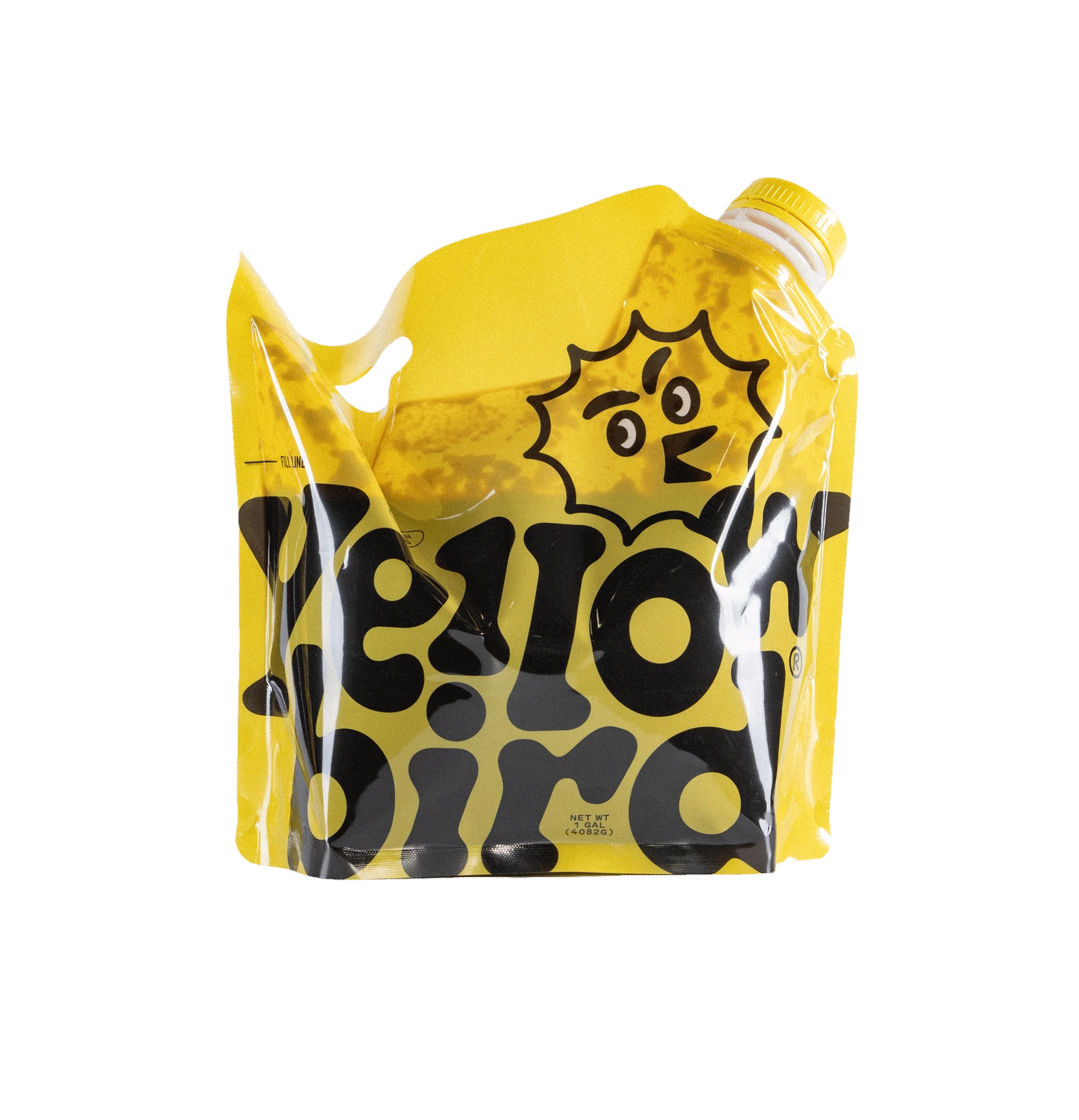 Yellowbird Classic Ghost Pepper Hot Sauce Gallon Flex Bag