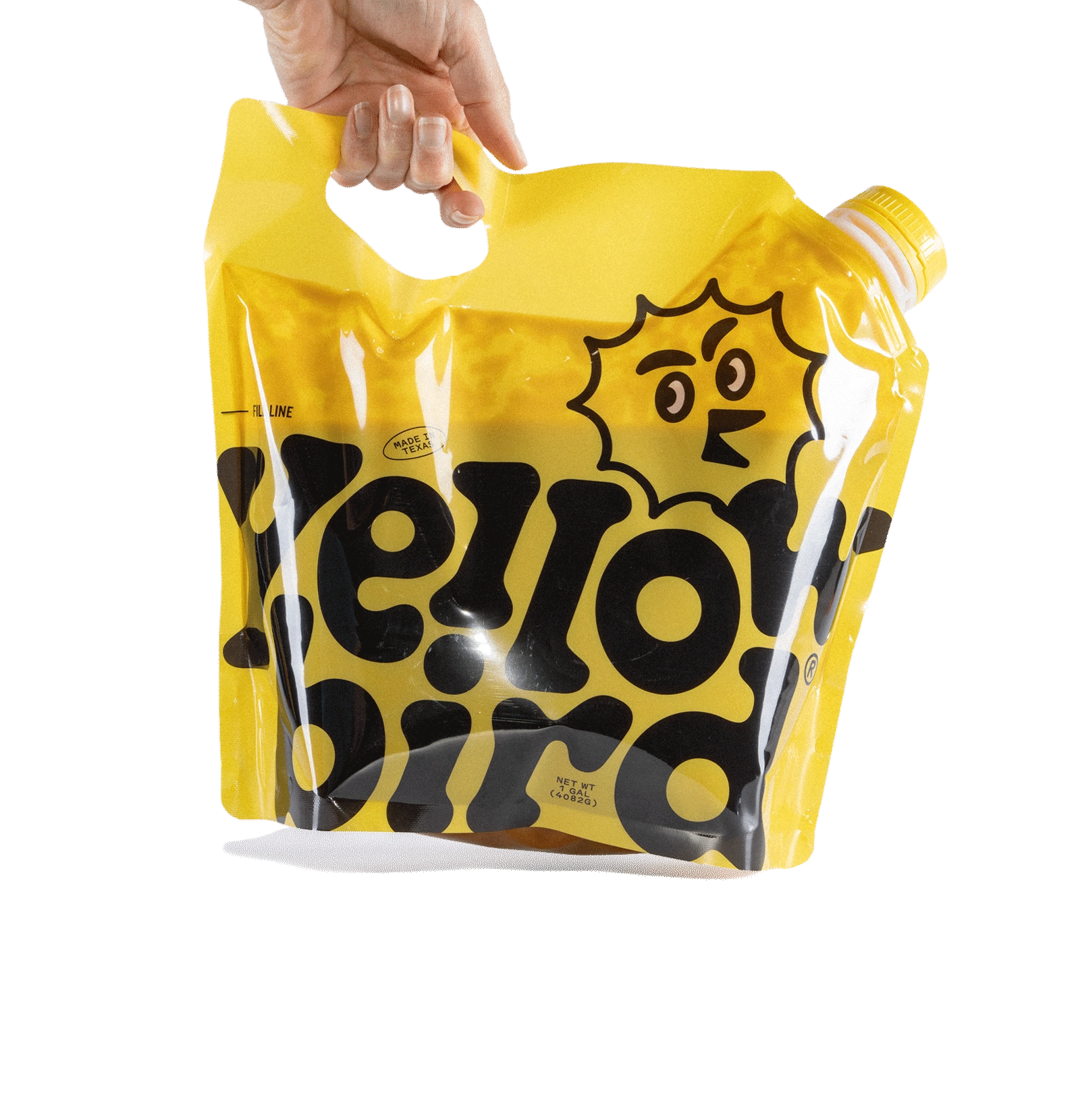 Yellowbird Classic Habanero Hot Sauce Gallon Flex Bag