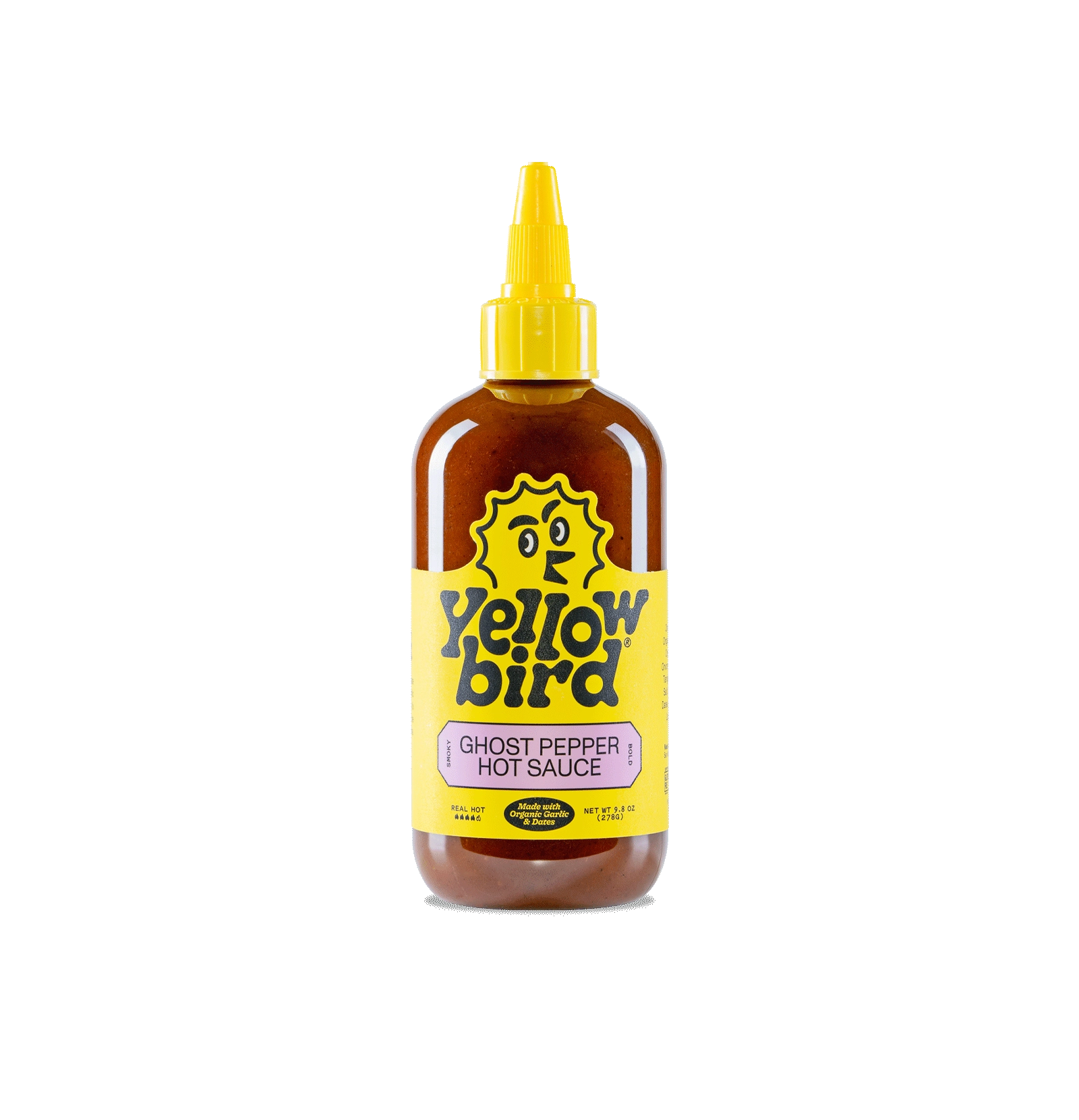 Yellowbird Organic Ghost Pepper Hot Sauce 9.8 oz.