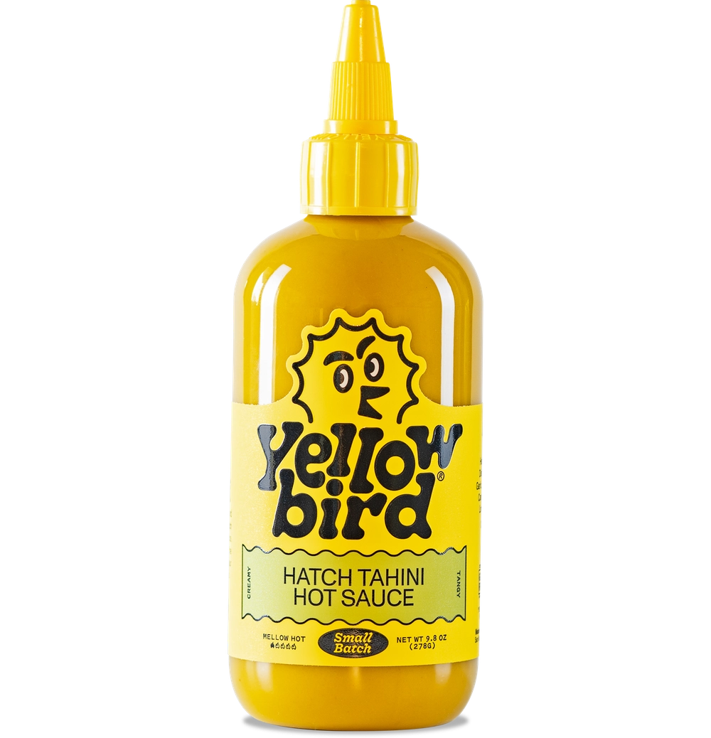 Yellowbird Hatch Tahini Small Batch Hot Sauce 9.8 oz. bottle
